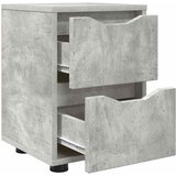  Noćni ormarići s ladicama 2 pcs Betonski sivi 30,5 x 30 x 43 cm | Eponuda.ba