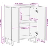 vidaXL Ormari za pohranu i ormarići Bijela i crna | shoptok.hr