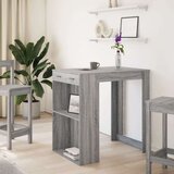 vidaXL Barski stol sivi 102x70x103,5 cm od konstruiranog drva | shoptok.hr