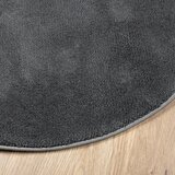  Tepih OVIEDO kratkih vlakana antracit Ø 120 cm | shoptok.hr
