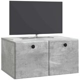 TV Omarica za TV, ki jo lahko montiraš na steno Betonsko siva, (5000220608) | Shoptok.si