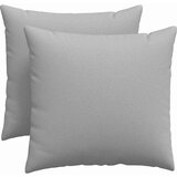 vidaXL jastučići za sofu 2 pcs siva 50 x 50 cm tkanina | shoptok.hr