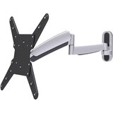 SpeaKa Professional Stensko držalo za televizor SuperFlex, 66–119 cm (26-47''), nagibno in vrtljivo, 20 kg TV-stenski nosilec SuperFlex 66 cm - 119 cm nagiben in vrtljiv,, (20432401) | Shoptok.si