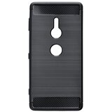  Gumijasti / gel etui Carbon za Sony Xperia XZ3 - črni Cene