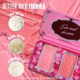 NYX Professional Makeup Bridgerton Royal Blush paleta rumenila nijansa 01 Wallflower 2x5 g | shoptok.hr