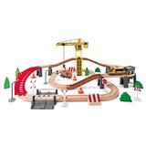  Drvena igračka set vlak s kranom | shoptok.hr