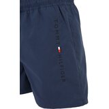 Tommy Hilfiger Underwear Kratke kopalne hlače 'Ithaca' nočno modra / temno modra / črna / bela | Shoptok.si
