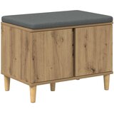  Klupa za cipele s jastučićem Hrast artisan 60 x 38 x 46 cm | shoptok.hr