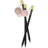  SVINČNIK GRAFITNI HB S PRIVESKOM POMPON PASTEL BRUNNEN 10-27329 07 ČRNA | shoptok.hr