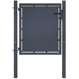  Vrtna vrata Čelik 100x100 cm Antracit | shoptok.hr