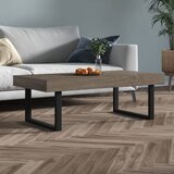 vidaXL Klubska mizica siva in črna 120x60x40 cm MDF in železo Cene