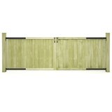 vidaXL vrtna vrata od impregnirane borovine 2 kom 300 x 100 cm | shoptok.hr