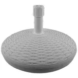 Stalak za suncobran 30 l Rattan bijela