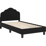  za djecu s uzglavljem Crna 80 x 160 cm Baršun | shoptok.hr