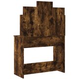  Toaletni stolić LED boja dimljenog hrasta 96 x 40 x 142 cm | Eponuda.ba