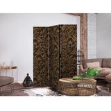  Paravan - Dense Vegetation - Botanical Patterns in Illustrative Style Brown 135x172 Dvostrani | shoptok.hr