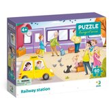 Dodo puzzle železnička stanica, 60 komada ( A066213 ) Cene