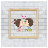 Wallity CAM1014888859 multicolor decorative framed painting | Eponuda.com