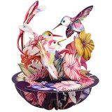 Santoro Pirouettes - Čestitka 3D - Pirouettes, Hummingbirds, Blush Cene