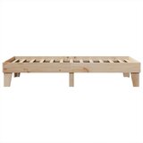 vidaXL Okvir kreveta bez madraca 100x200 cm konstruirano drvo | shoptok.hr