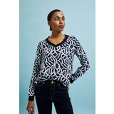 Moodo Navy blue women's blouse Cijene