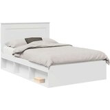  Okvir za krevet Bijelo 120 x 200 cm Čvrsto borovo drvo | shoptok.hr