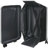 vidaXL Preklopni Kufar Tvrdi 28'' Srebrni 50x30x76 cm ABS | shoptok.hr
