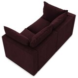 Makamii Bordo rdeča sedežna garnitura 180 cm Manao – | Shoptok.si