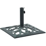  Stalak za suncobran zeleni 12 kg 49 cm od lijevanog željeza | shoptok.hr