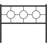 vidaXL metalno uzglavlje crno 107 cm | shoptok.hr
