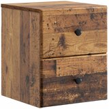  Noćni ormarić za montažu na zid Staro drvo 34,5 x 33 x 40 cm | shoptok.hr