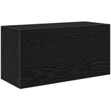  Kupaonski zidni ormarić crni 60x25x30 cm izrađeno drvo | shoptok.hr