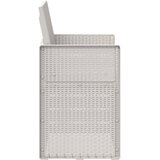  Vrtne stolice za blagovanje 2 pcs Bijela PP | shoptok.hr