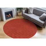 Kayoom PREPROGA Z VISOKIM FLOROM 200/200 cm tkano rdeča | Shoptok.si
