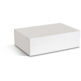 Bigso Bijele kartonske kutije za pohranu u setu 3 kom s poklopcem/dekorativne 42,5x29,5x13 cm Kian Paper Laminate – | shoptok.hr