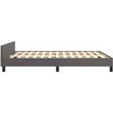  Okvir za krevet s uzglavljem sivi 140x200 cm od umjetne kože | shoptok.hr