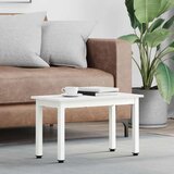  Stolić za kavu Bijelo 60 x 30 x 36 cm Čvrsto borovo drvo | shoptok.hr
