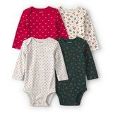 Carter's bodi za bebe devojčice - set od 4 kom. Cene