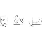 Laufen palomba wc šolja 820802 + wc daska 891802 | Eponuda.com