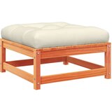  9-dijelni set vrtnih sofa s jastucima voštano smeđi od borovine | shoptok.hr