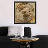 Wallity Dekorativni zidni sat STMDF202382, 45x45 cm | ePonuda.com