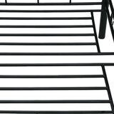  Za dnevni ležaj crni metalni 90 x 200 cm | shoptok.hr