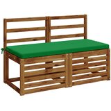  Jastučić za klupu SOEST 100% poliester Zelena 120 x 50 x 5 cm Slike