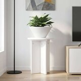  Stalak za biljke 2 pcs Bijela Ø29 5 x 40 cm Konstruirano drvo | shoptok.hr