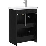  Set namještaja za kupaonicu Crni hrast 81 x 40 x 84,5 cm | Shoptok.si