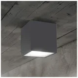 Lux - Spoljašnji spot TECHO 1xGU10/20W/230V 9x9 cm IP54 antracit