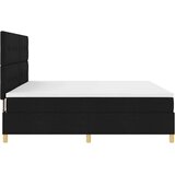  s opruga kutije s madracem Crna 200 x 200 cm tkanina | shoptok.hr