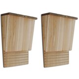 vidaXL Hišica za netopirje 22 x 12 x 34 cm set 2 Cene