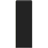  Strani šal Črna 40 x 35 x 100,5 cm Konstruiran les, (5000107659) | Shoptok.si