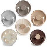 FRIGG® 6-Pack Pacifiers Round Silicone Size 2 duda Earthy Wonder 6 kom Cijene